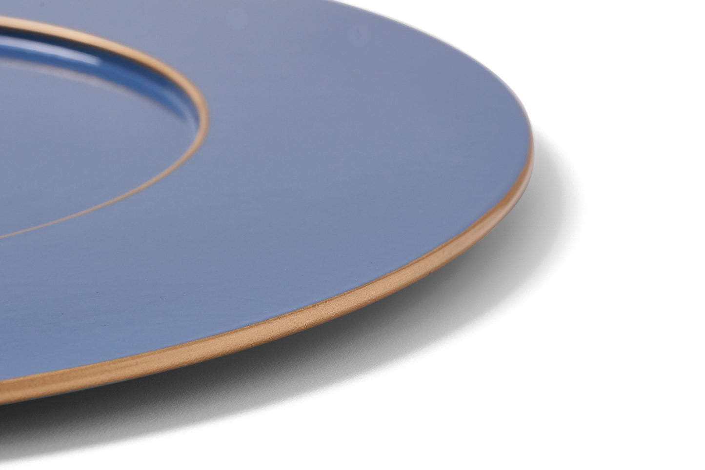 Sousplat em MDF Laqueado - Azul Hortênsia