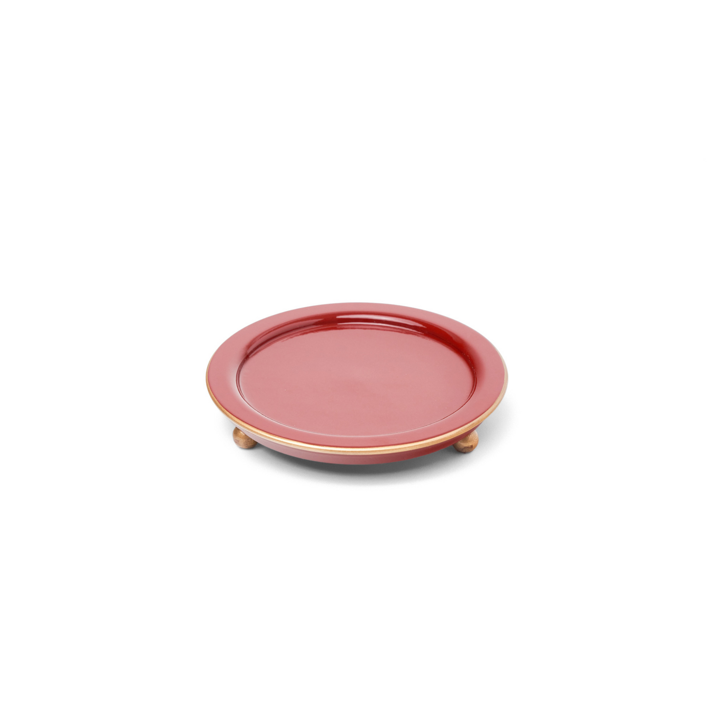 Porta Jarra em MDF Laqueado - Vermelho Méia