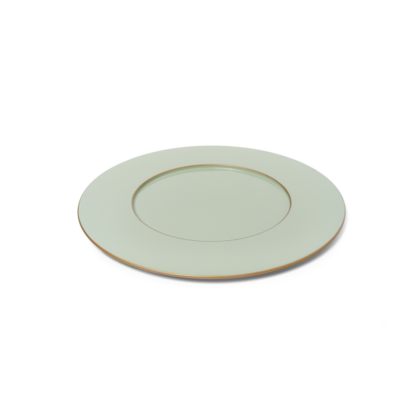 Sousplat em MDF Laqueado - Verde Celadon Claro
