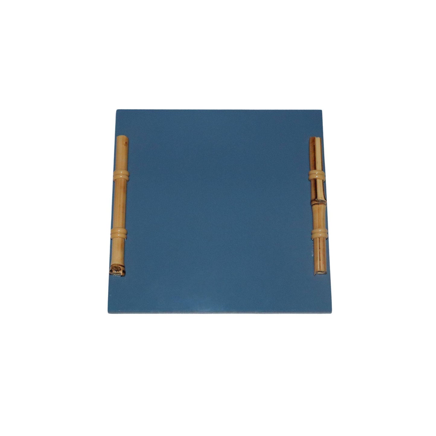 Porta Jarra Bambuzinho em MDF Laqueado - Azul Hortênsia