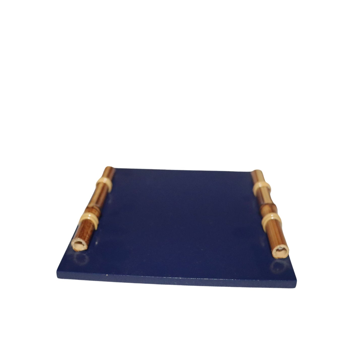 Porta Jarra Bambuzinho em MDF Laqueado - Azul Bic