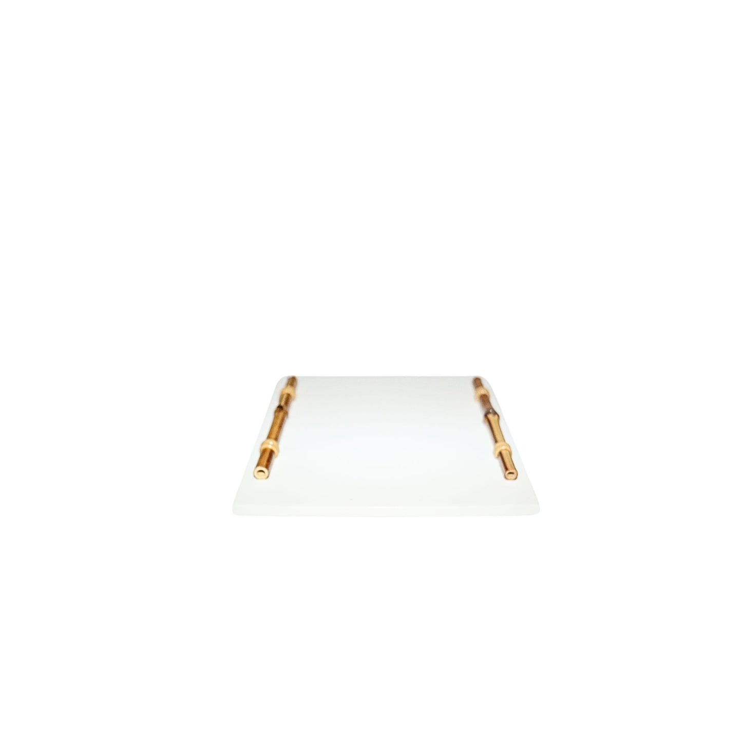 Porta Jarra Bambuzinho em MDF Laqueado - Branco