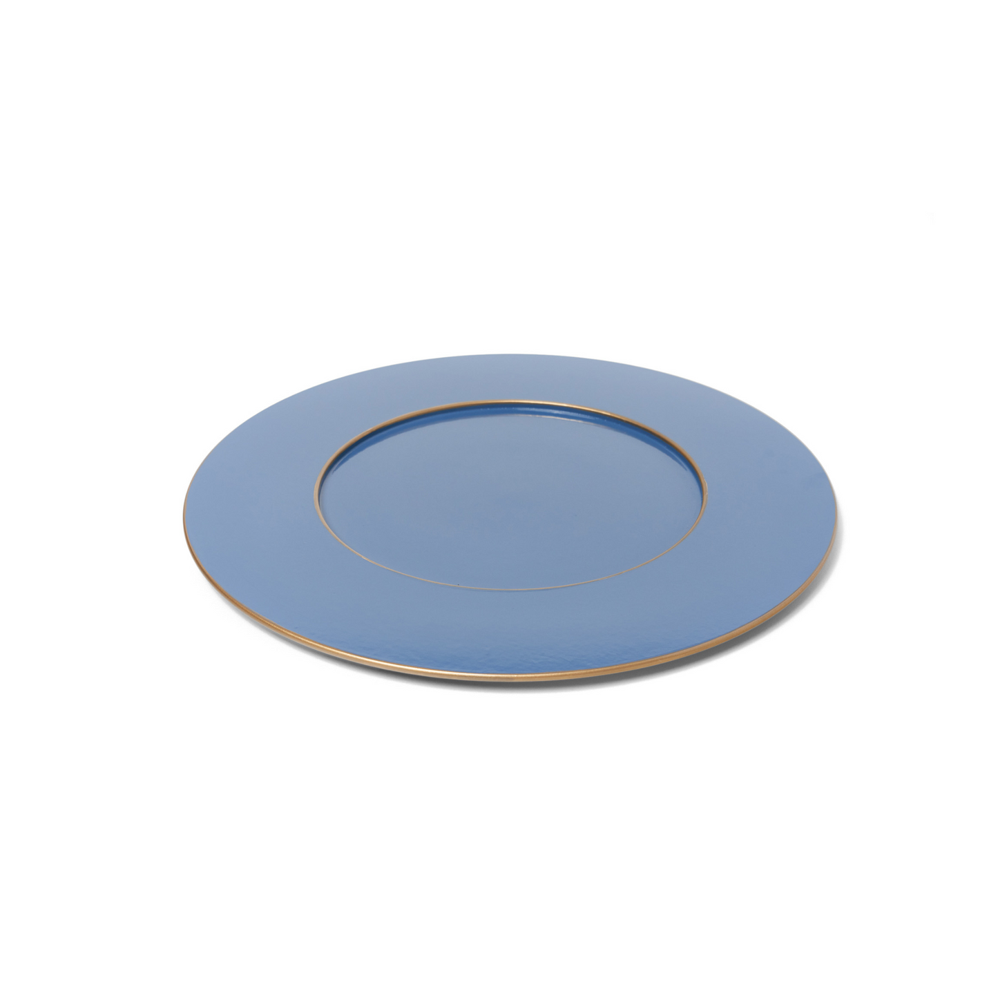 Sousplat em MDF Laqueado - Azul Hortênsia